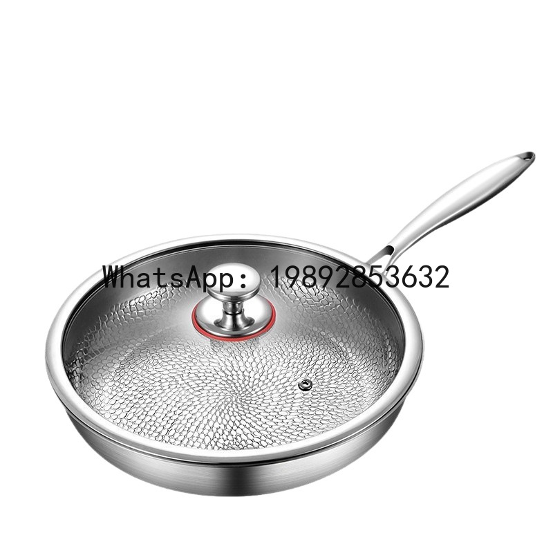 Crepe Pan Nonstick - Panela antiaderente sem revestimento KK -