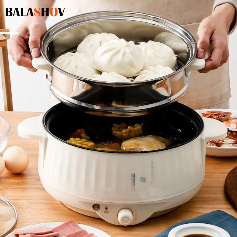 Crepe Pan Nonstick - 220V Multi Fogões Única/Dupla Camada Pote