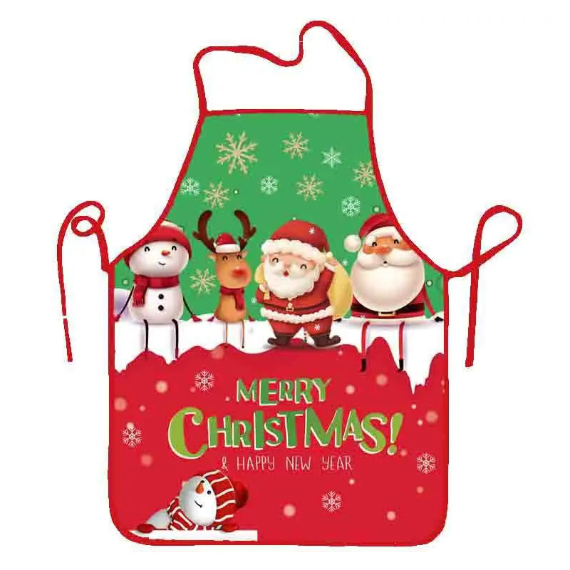 Home Cooking Dinner - 1pc papai noel avental árvore de