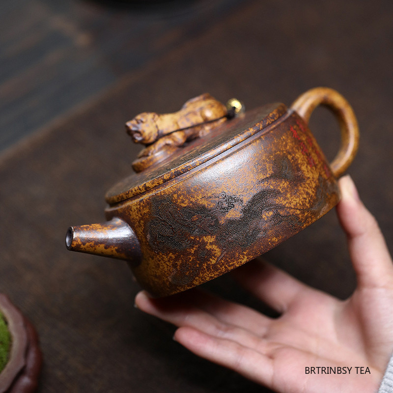 Tagine Clay Pot - Bule de argila roxa yixing chinês