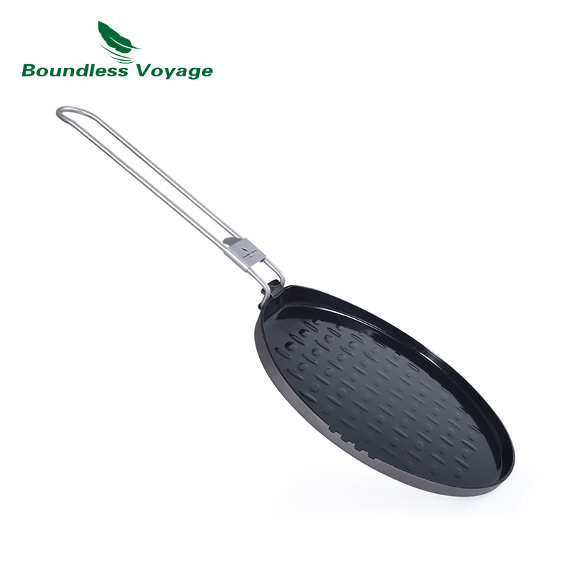 Crepe Pan Nonstick - Boundless Voyage-Panela antiaderente de titânio com