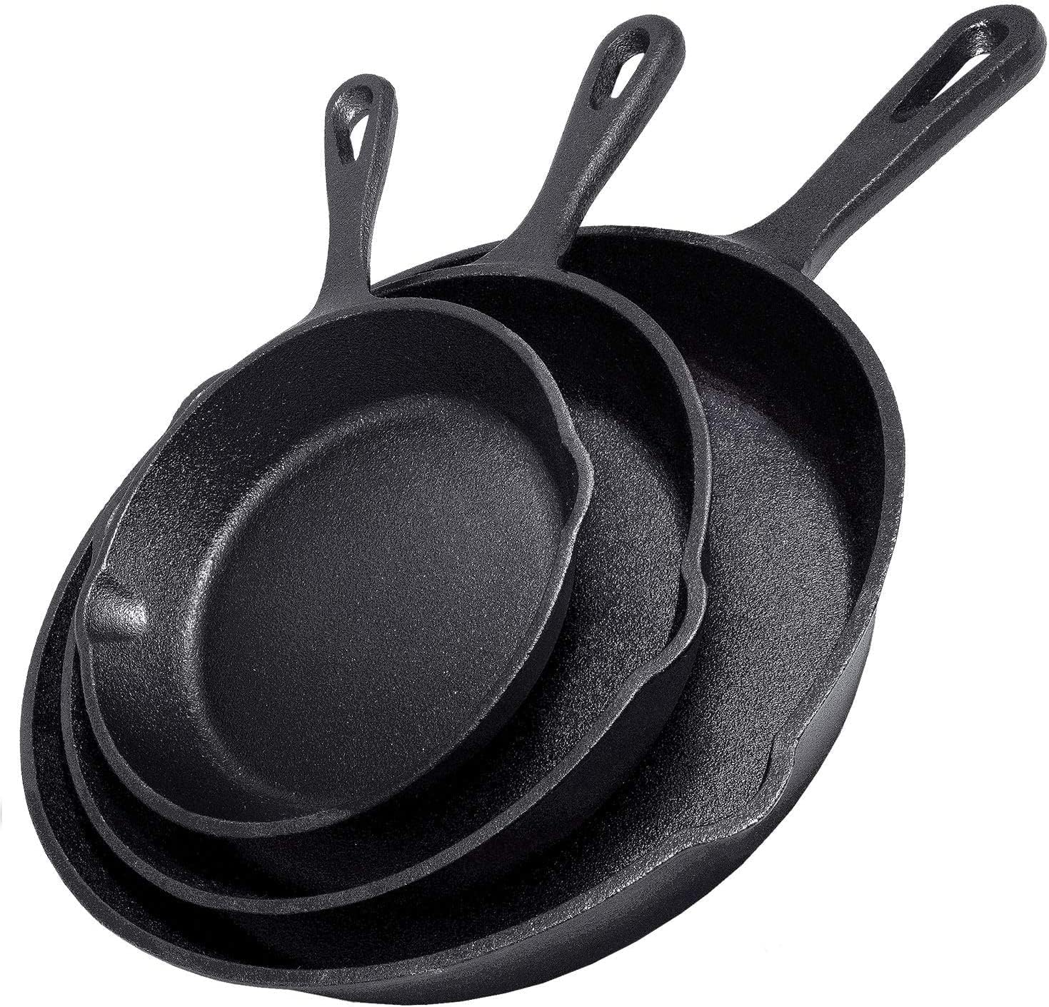 Crepe Pan Nonstick - Panela de Ferro Fundido Antiaderente 14/16/20cm
