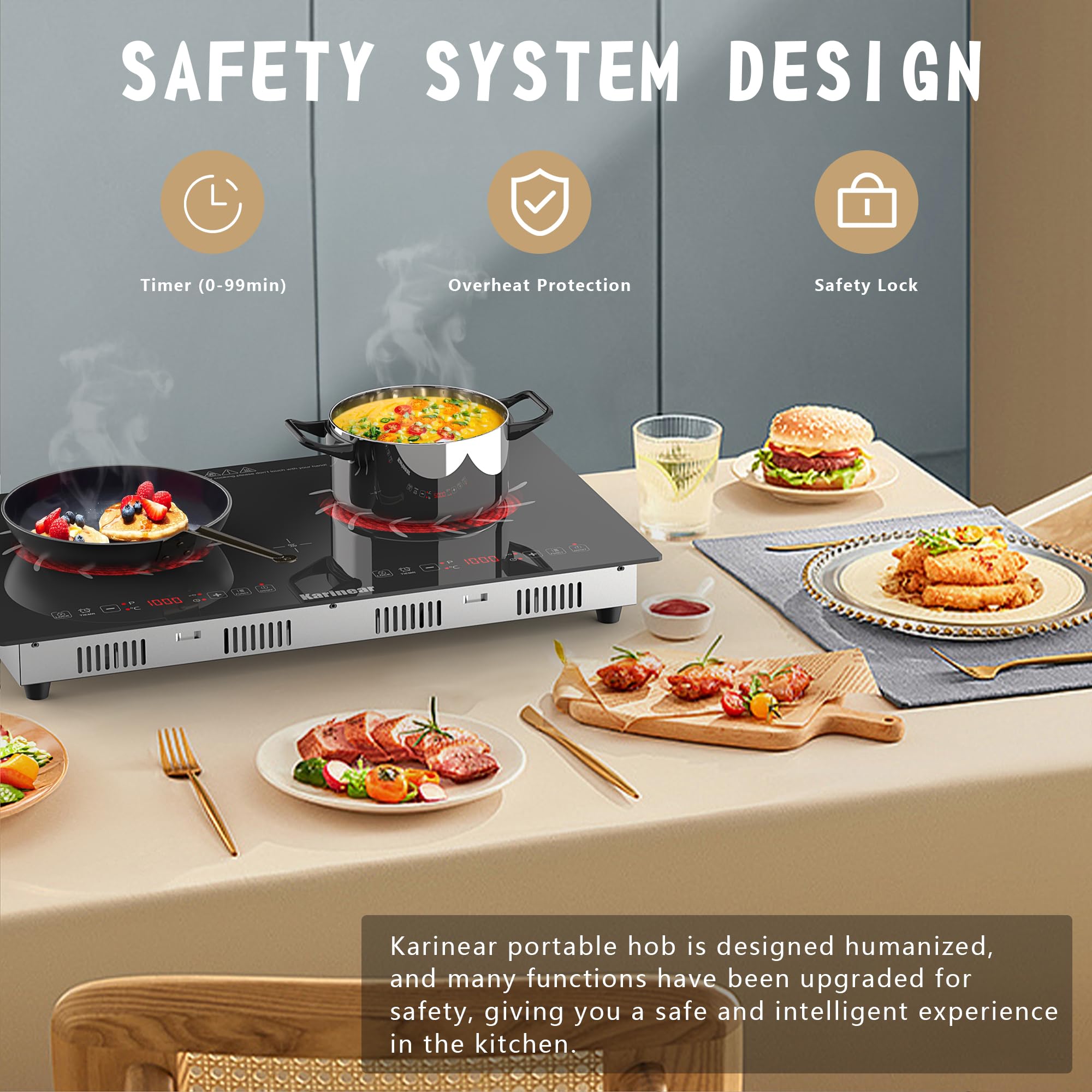 Fogão Elétrico Portátil Karine - Hot Pot Portable Dual avaliação e preço