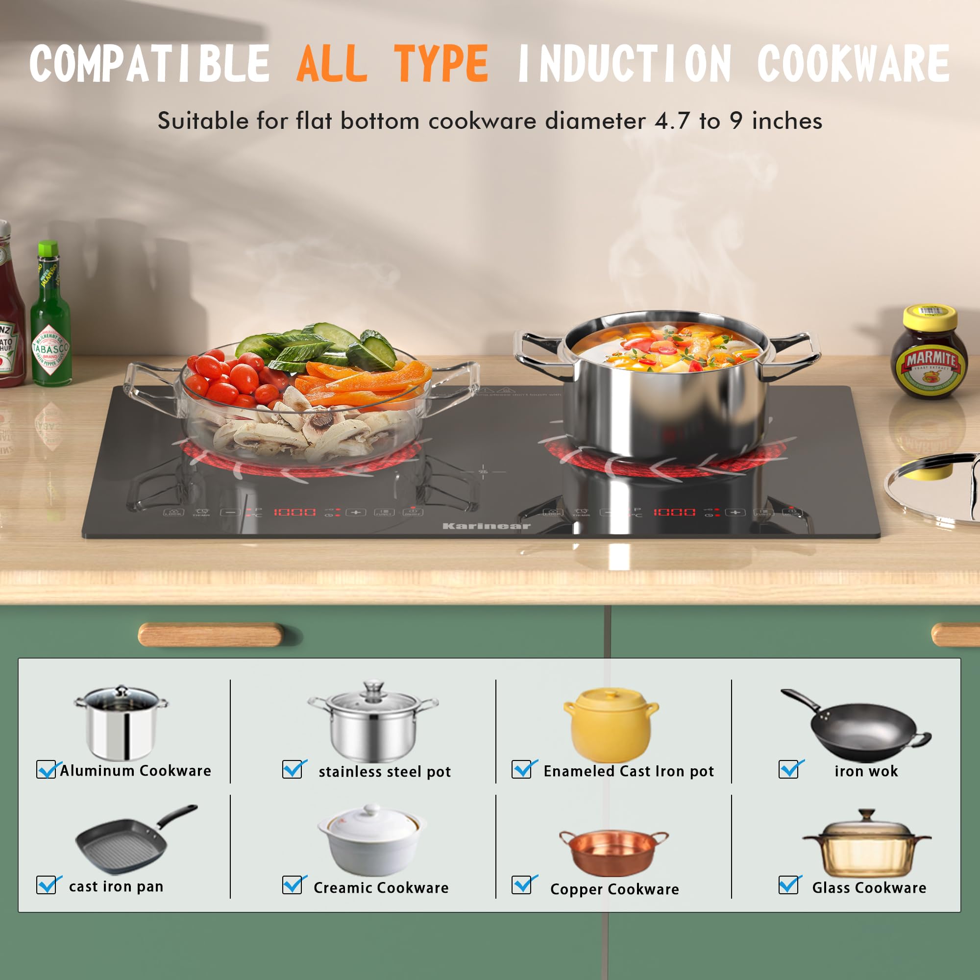 Fogão Elétrico Portátil Karine - Hot Pot Portable Dual avaliação e preço