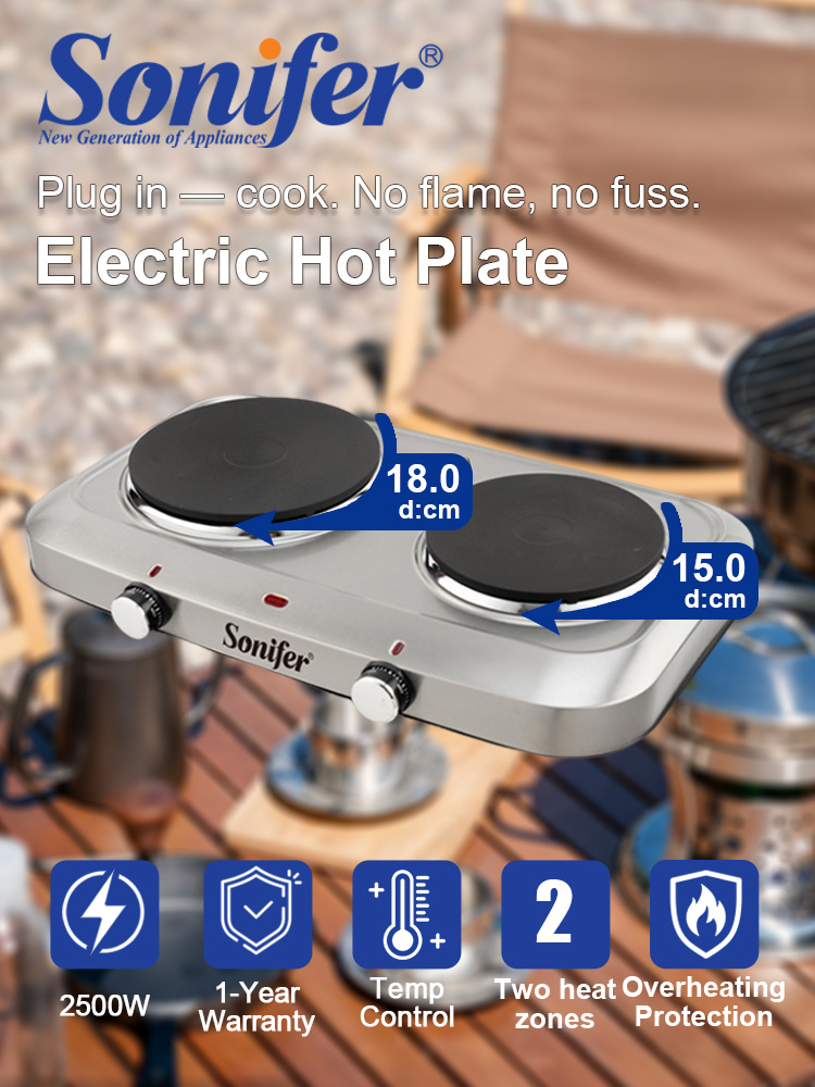 Fogão Elétrico de Duplo Queima - Hot Pot Portable Dual avaliação e preço