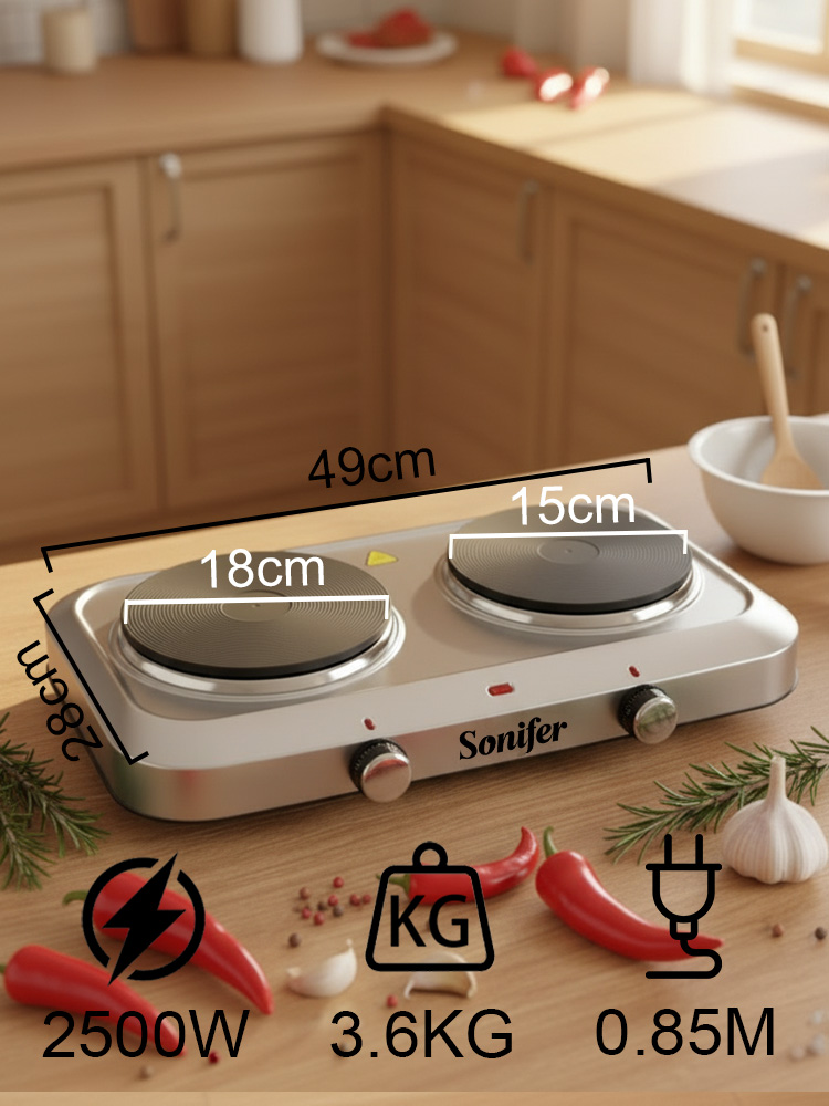 Fogão Elétrico de Duplo Queima - Hot Pot Portable Dual avaliação e preço