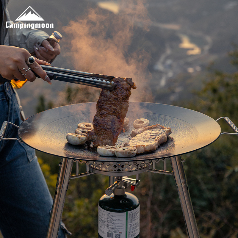 CAMPINGMOON GRW-45F Chapa de A - Crepe Pan Nonstick avaliação e preço