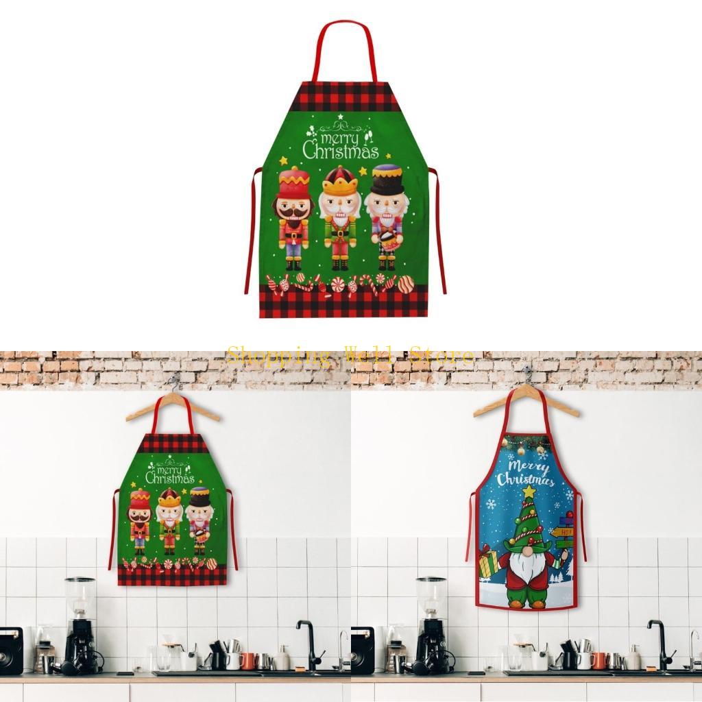 KX4B Festive Christmas Apron f - Home Cooking Show avaliação e preço