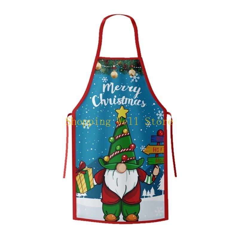 KX4B Festive Christmas Apron f - Home Cooking Show avaliação e preço