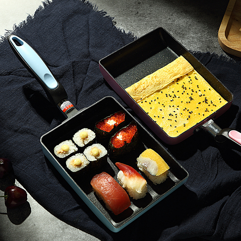 Frigideira tamagoyaki omelete  - Crepe Pan Nonstick avaliação e preço