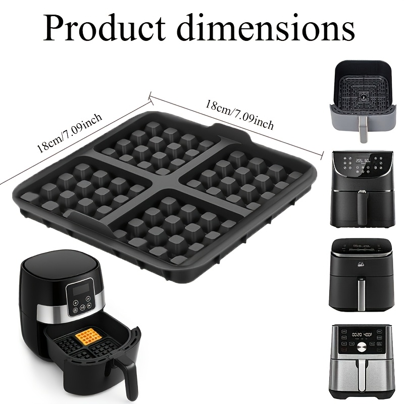 Forma Quadrada para Waffles, P - Crepe Pan Nonstick avaliação e preço