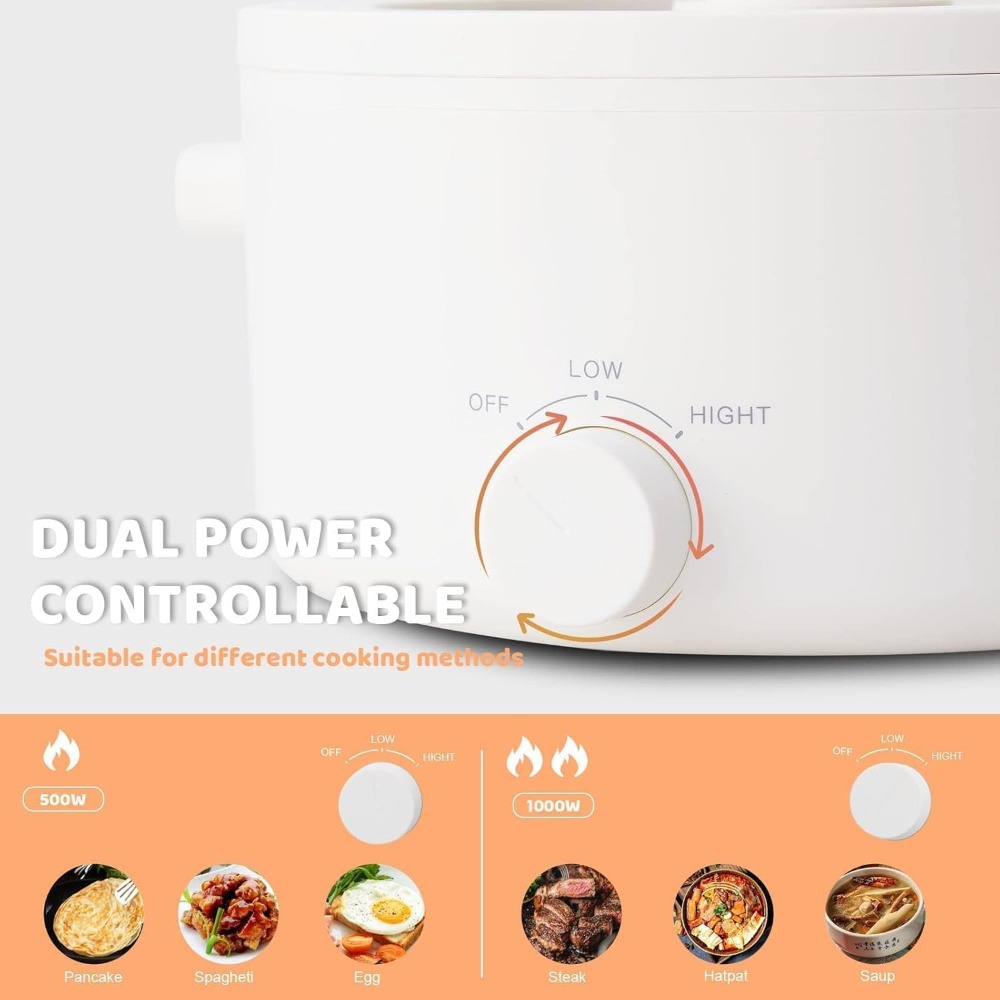 Panela Elétrica, Panela Portát - Hot Pot Portable Dual avaliação e preço