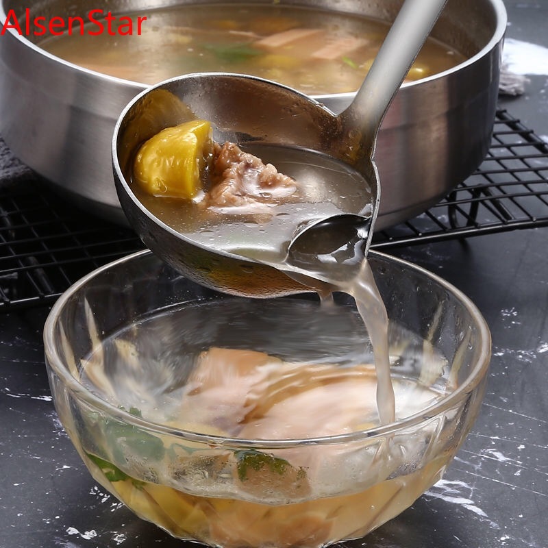 Colher de Sopa com Cabo Longo, - Home Cooking Dinner avaliação e preço