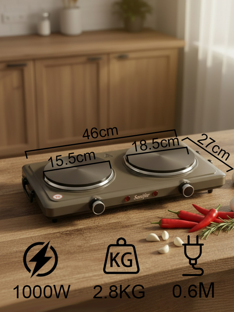Placa Elétrica Dupla Sonifer S - Hot Pot Portable Dual avaliação e preço