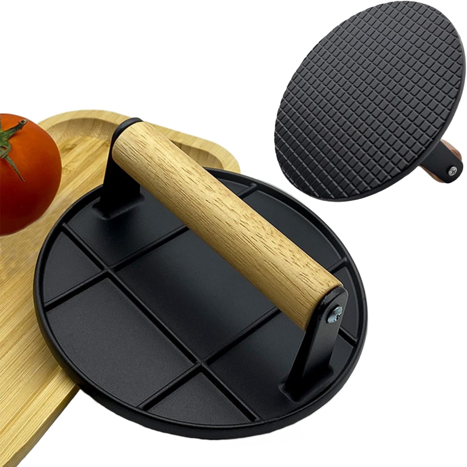 Prensa para Hambúrgueres com C - Crepe Pan Nonstick avaliação e preço