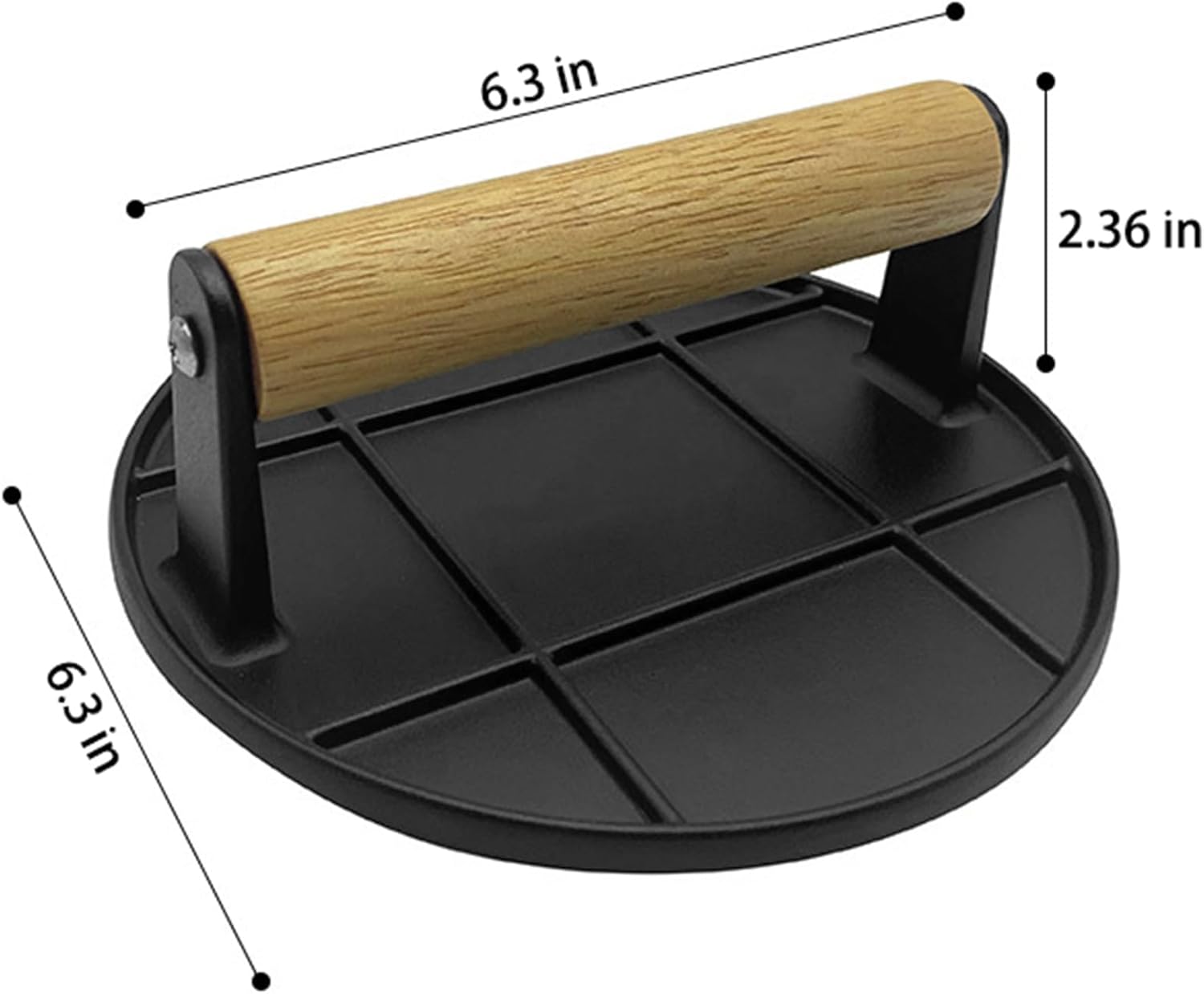 Prensa para Hambúrgueres com C - Crepe Pan Nonstick avaliação e preço
