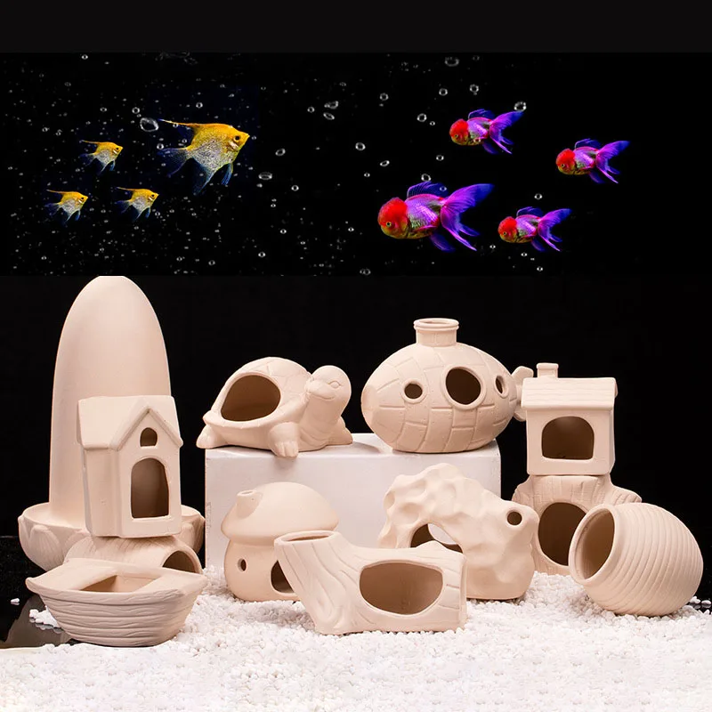 Decoração de aquário de argila - Tagine Clay Pot avaliação e preço