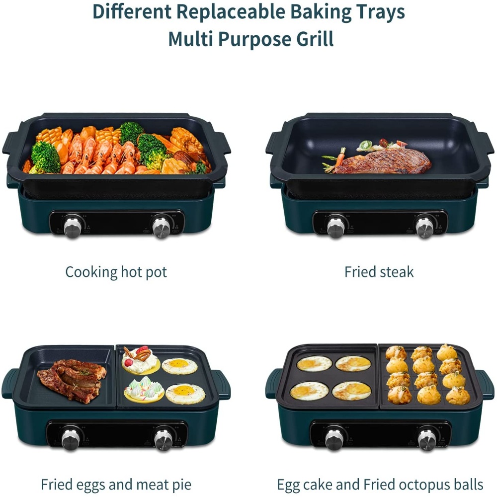 Panela de cozinha multifuncion - Hot Pot Portable Dual avaliação e preço