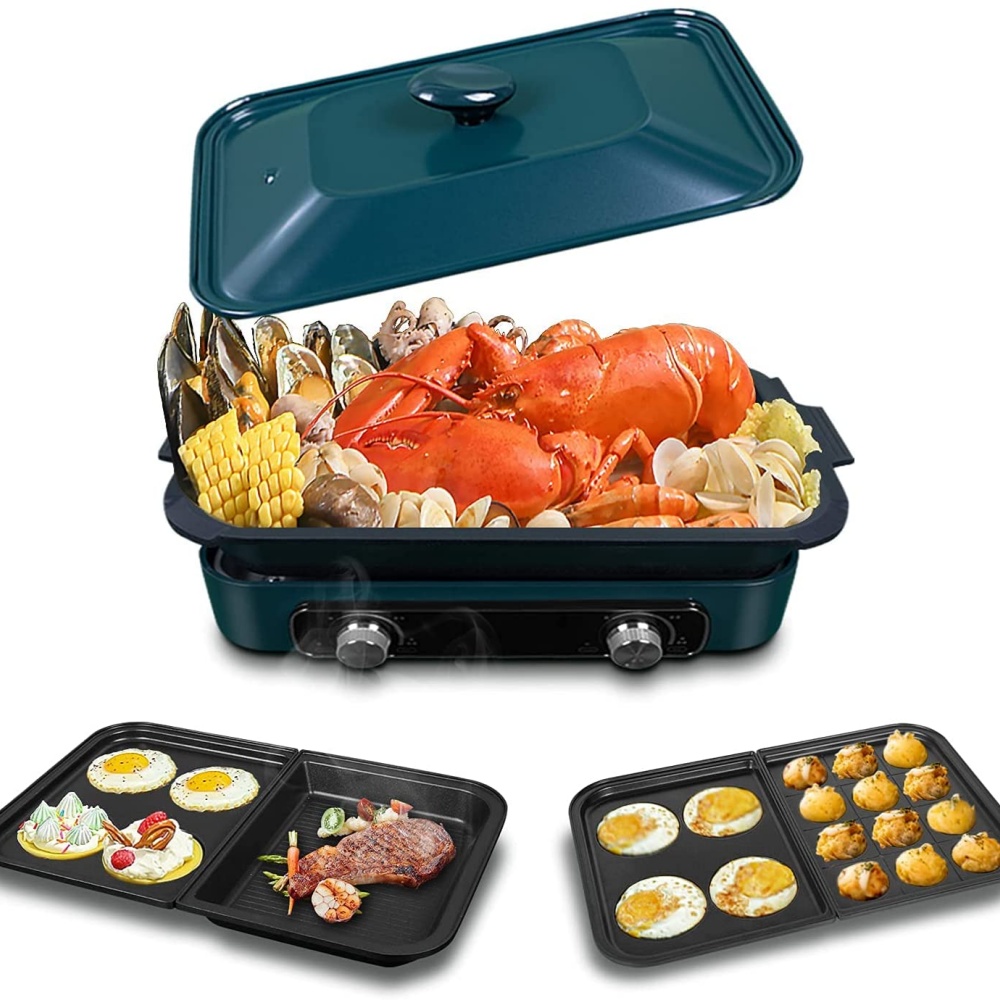 Panela de cozinha multifuncion - Hot Pot Portable Dual avaliação e preço